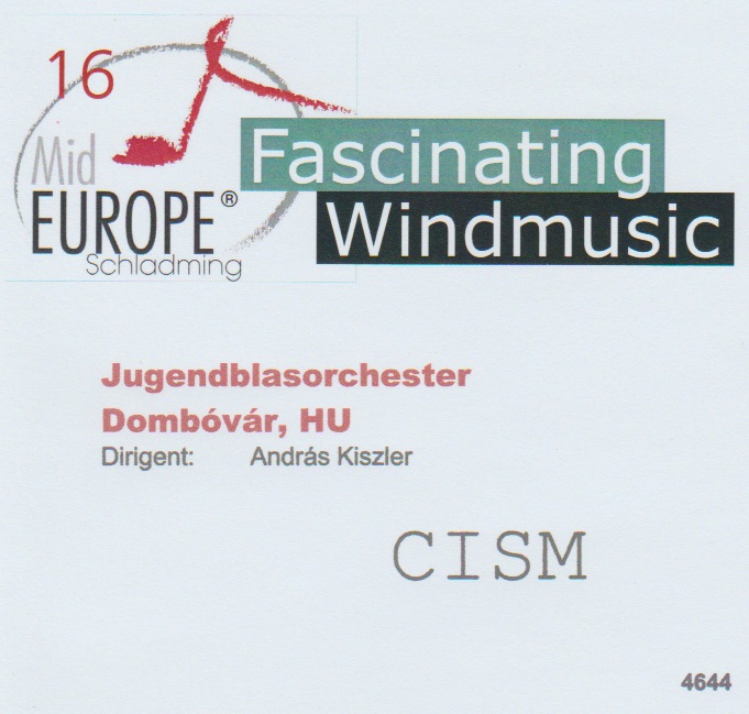 16 Mid Europe: Jugendblasorchester Dombvr - cliquer ici