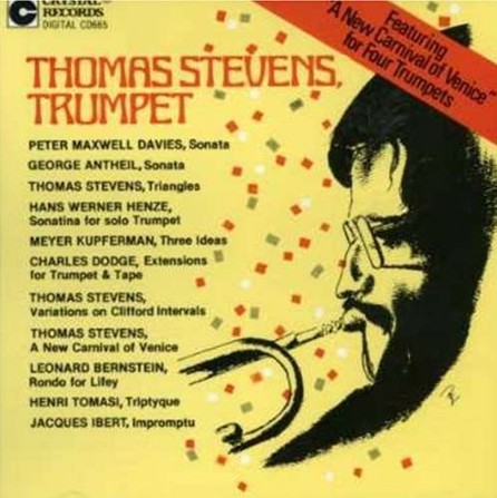 Thomas Stevens, Trumpet: Davies; Antheil; et al. - cliquer ici