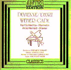 Werke fr Klarinette und Klavier - cliquer ici