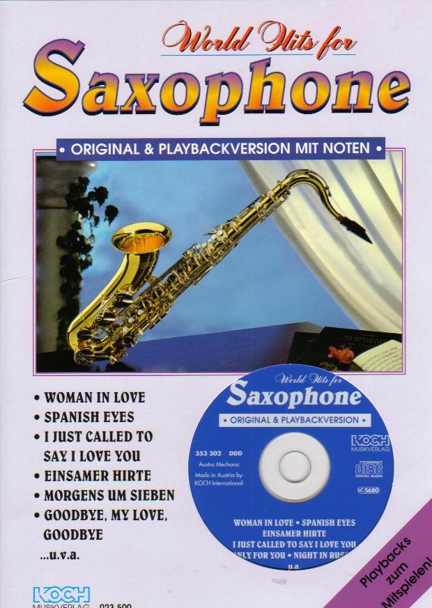 WORLD HITS FOR SAXOPHONE - cliquer ici