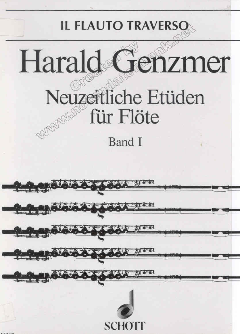 Neuzeitliche Etden fr Flte #1 - cliquer ici