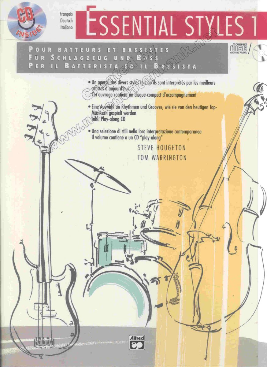 Essential Styles #1 Schlagzeug und Bass - cliquer ici