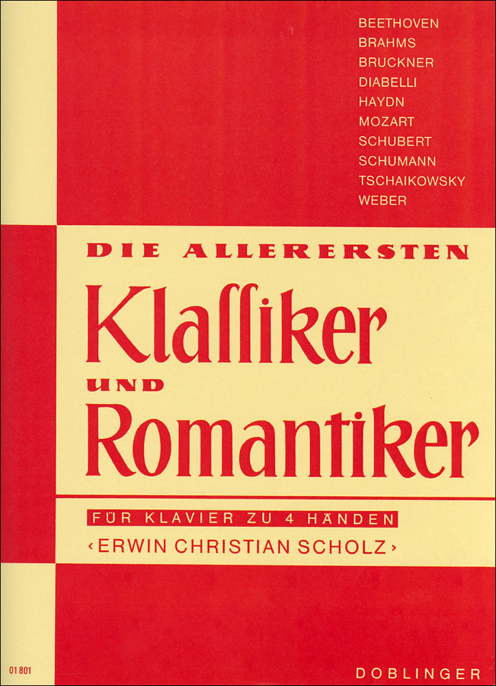 Allerersten Klassiker und Romantiker (4-händig) - cliquer ici Allerersten Klassiker und Romantiker (4-händig) - cliquer ici