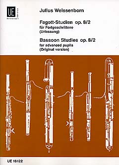 Fagott-Studien fr Fortgeschrittene / Bassoon Studies for Advanced Pupils #2 - cliquer ici
