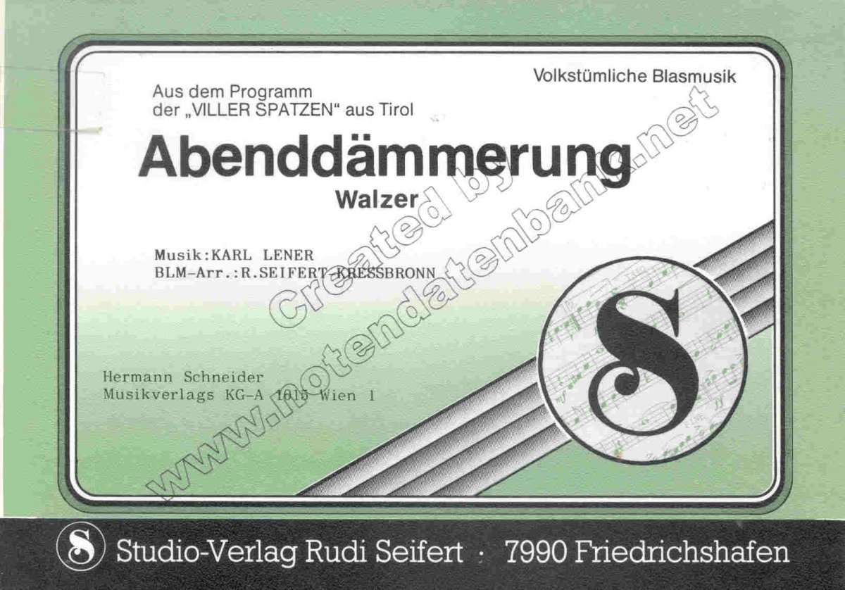 Abenddmmerung - cliquer ici