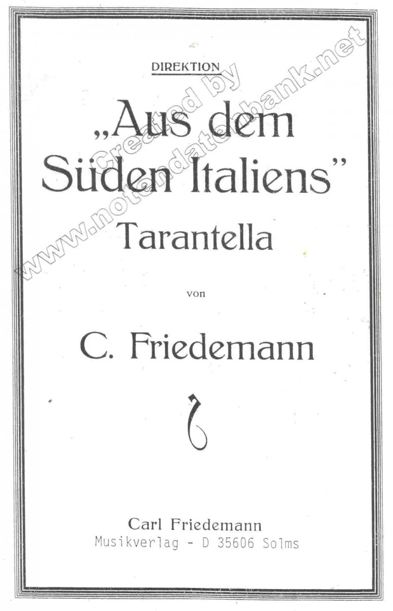 Aus dem S�den Italiens - cliquer ici