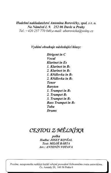 Am Rückweg (Cestou z Melinka) - cliquer ici Am Rückweg (Cestou z Melinka) - cliquer ici