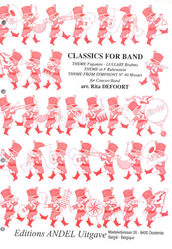 Classics for Band - cliquer ici