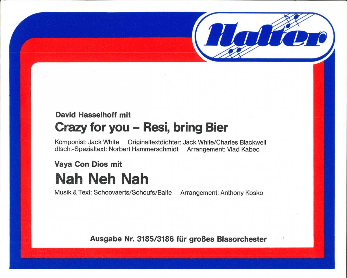 Crazy for You (Resi bring Bier) - cliquer ici