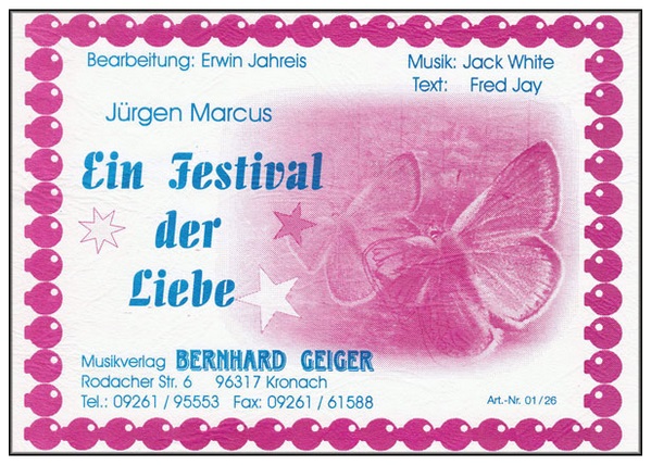 Ein Festival der Liebe - cliquer ici