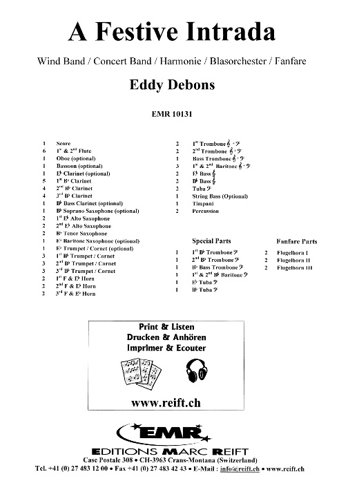 A Festive Intrada - cliquer ici