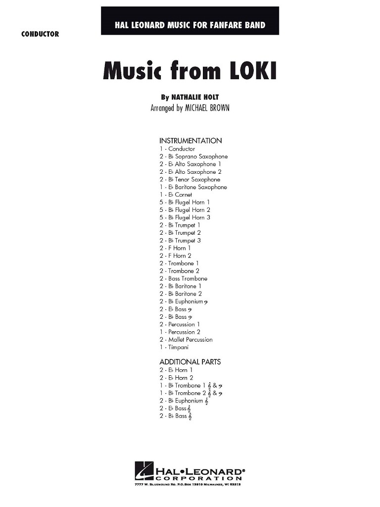 Music from 'Loki' - cliquer ici