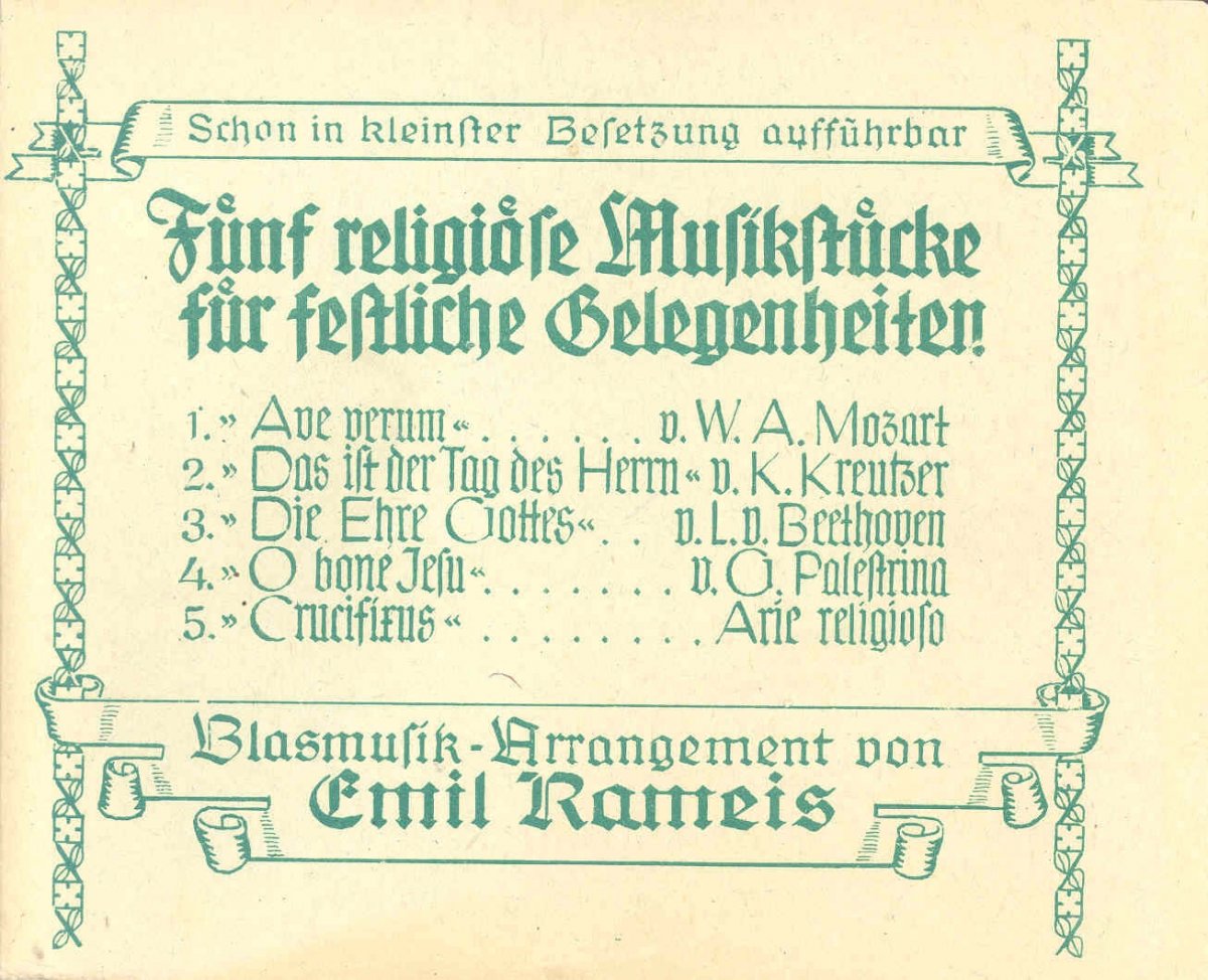 5 Religise Musikstcke fr festliche Gelegenheiten - cliquer ici