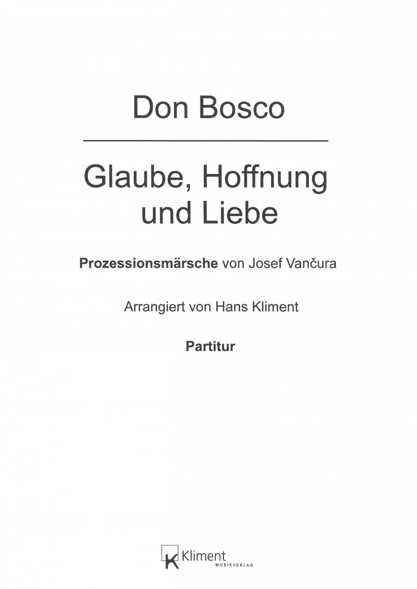 Glaube, Hoffnung und Liebe - cliquer ici