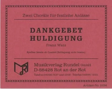 Huldigung - cliquer ici Huldigung - cliquer ici