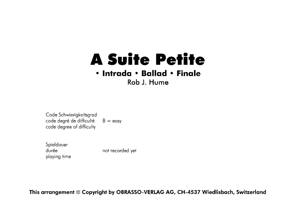 A Suite Petite - cliquer ici