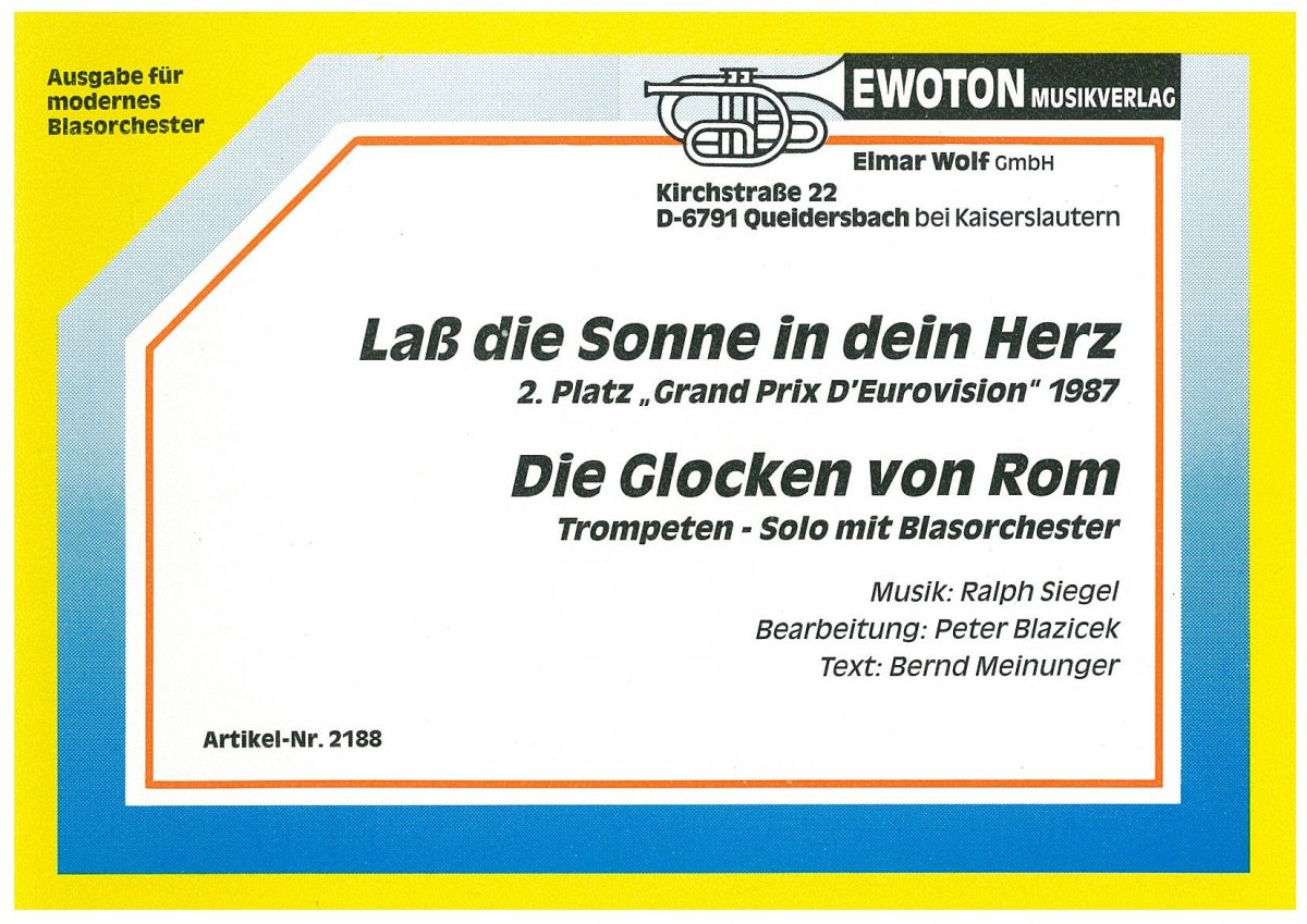 Lass die Sonne in dein Herz - cliquer ici Lass die Sonne in dein Herz - cliquer ici