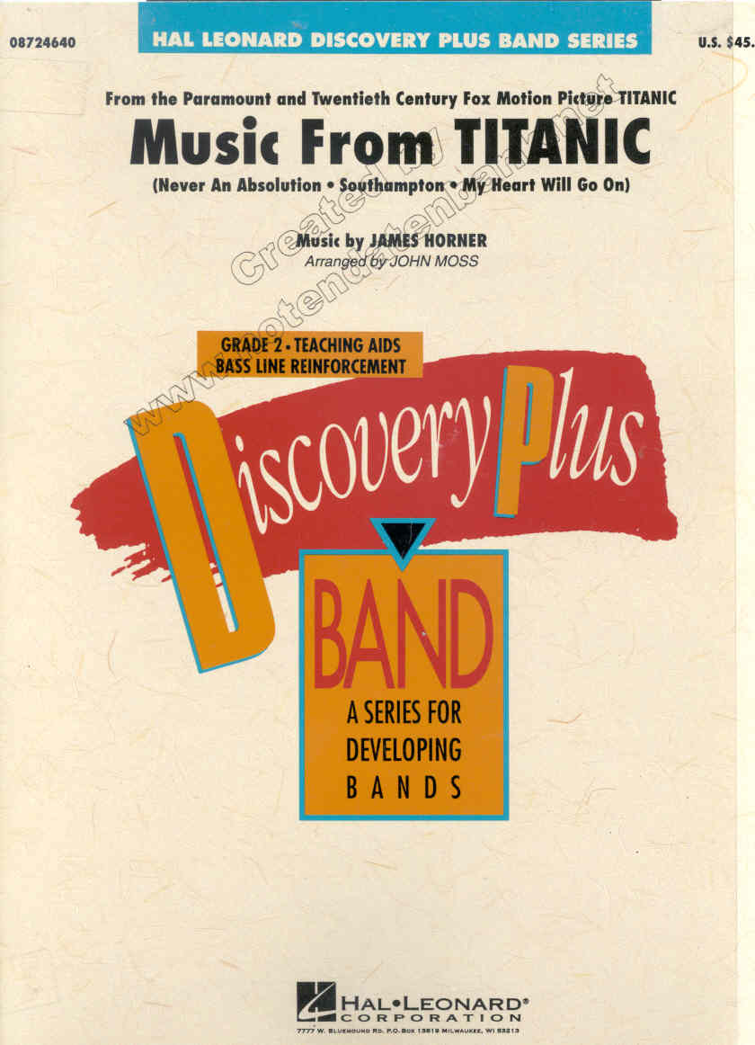 Music from 'Titanic' - cliquer ici