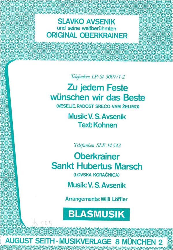 Oberkrainer Sankt Hubertus Marsch - cliquer ici