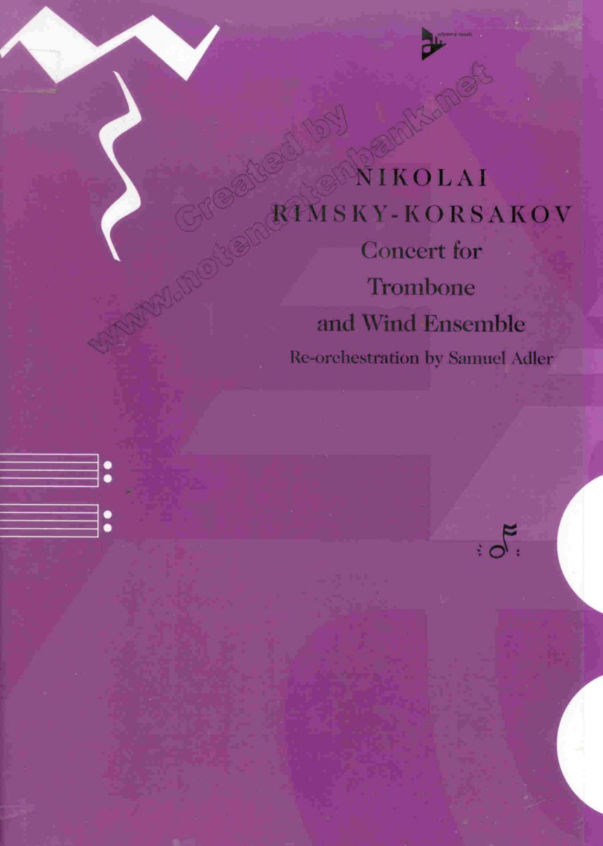 Concert for Trombone and Wind Ensemble - cliquer ici