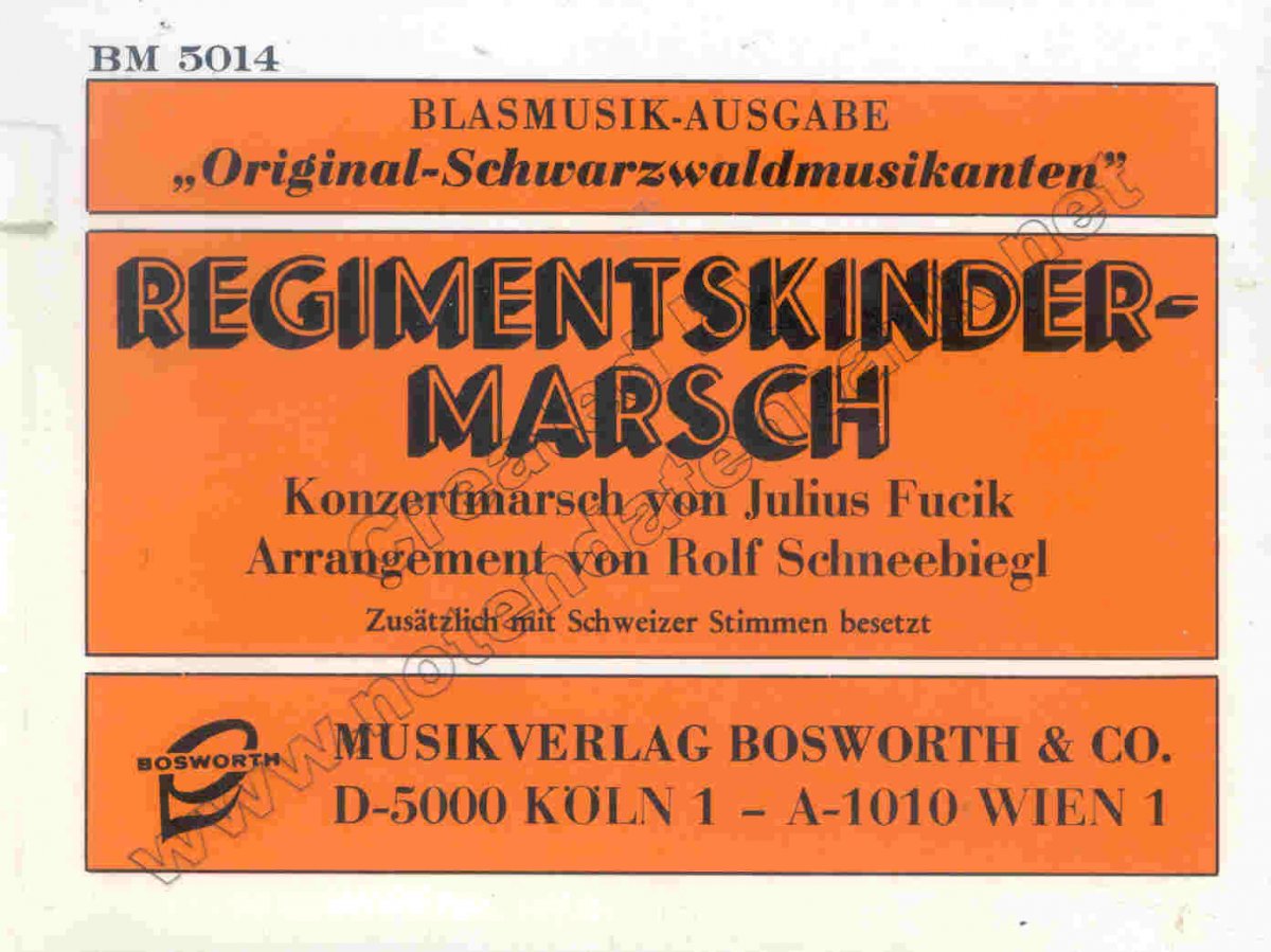 Regimentskinder, Die - cliquer ici