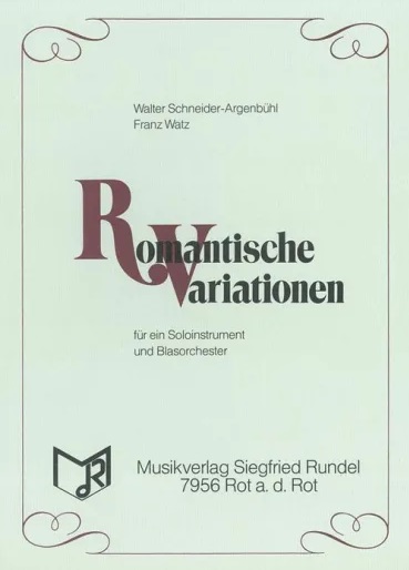 Romantische Variationen - cliquer ici Romantische Variationen - cliquer ici