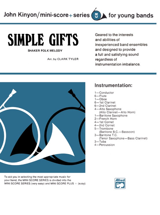 Simple Gifts - cliquer ici Simple Gifts - cliquer ici