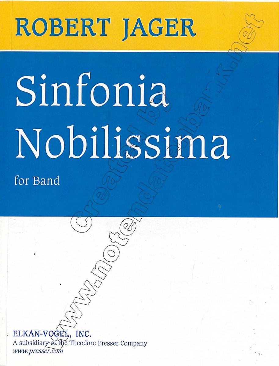 Sinfonia Nobilissima - cliquer ici