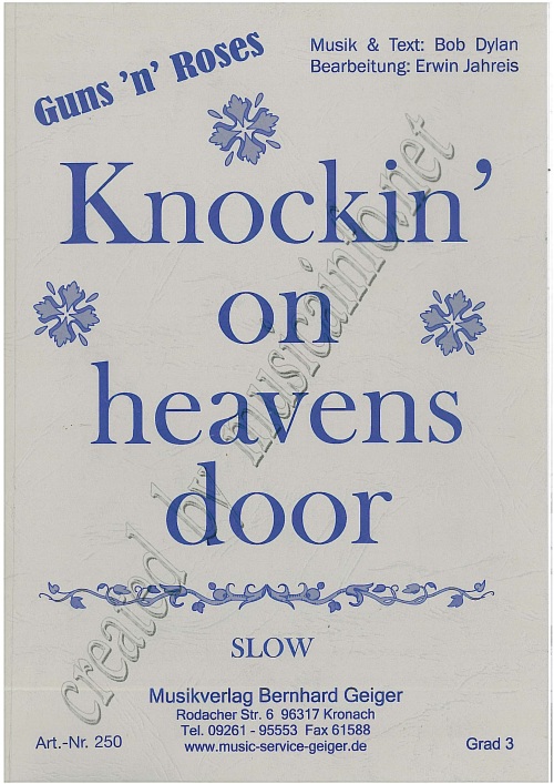 Knockin' on Heavens Door - cliquer ici