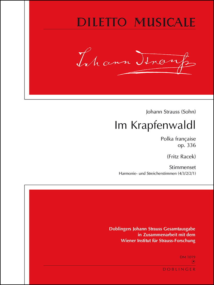 Im Krapfenwaldl (Polka fran�aise) - cliquer ici