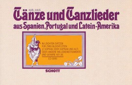Tnze und Tanzlieder aus Spanien, Portugal und Latein-Amerika - cliquer ici