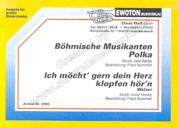 B�hmische Musikanten Polka - cliquer ici
