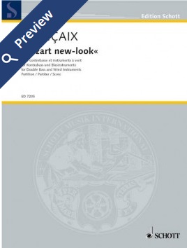 Mozart new-look (Petite fantasie pour contrebasse et instruments à vent sur la sérénade de "Don Giovanni") - cliquer ici Mozart new-look (Petite fantasie pour contrebasse et instruments à vent sur la sérénade de "Don Giovanni") - cliquer ici