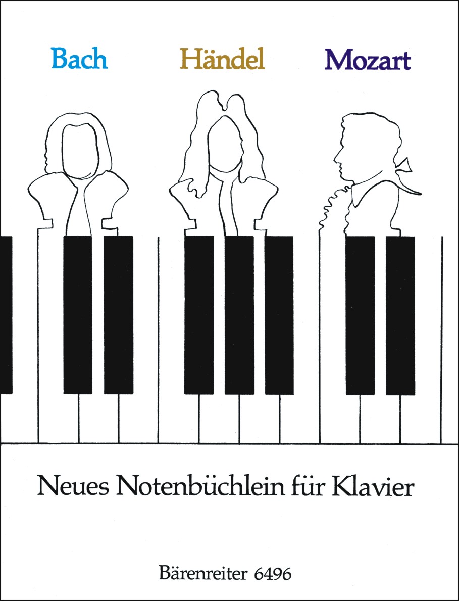 Bach - Händel - Mozart. Neues Notenbüchlein für Klavier. Nach dem Urtext der Gesamtausgaben - cliquer ici Bach - Händel - Mozart. Neues Notenbüchlein für Klavier. Nach dem Urtext der Gesamtausgaben - cliquer ici