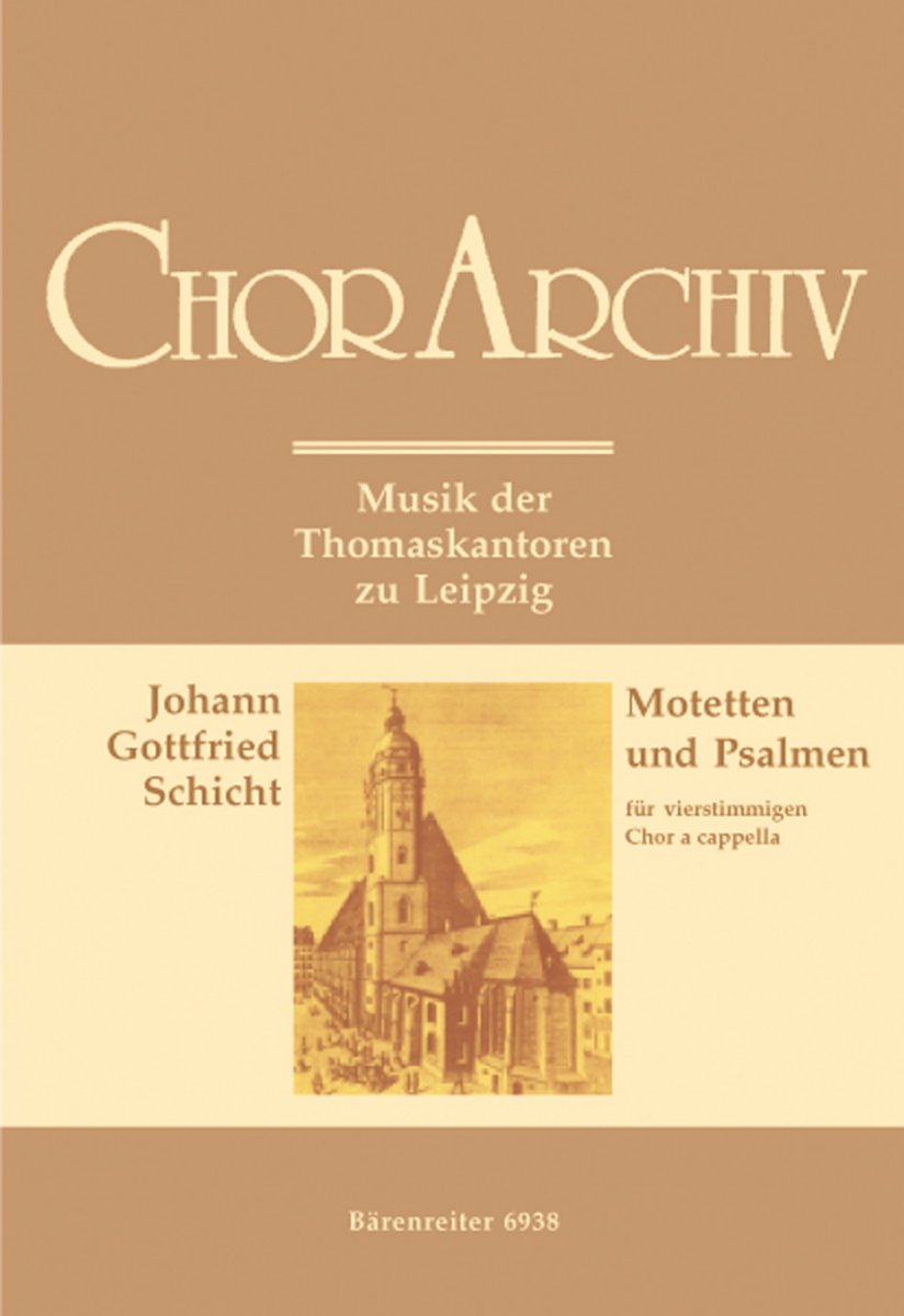Motetten und Psalmen - cliquer ici Motetten und Psalmen - cliquer ici