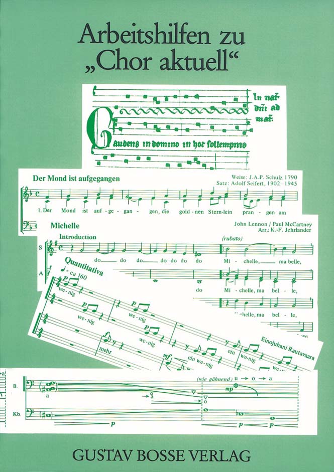 Arbeitshilfen zu Chor aktuell - cliquer ici