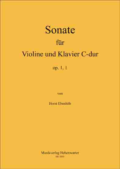 Sonate fr Violine und Klavier in C-Dur - cliquer ici