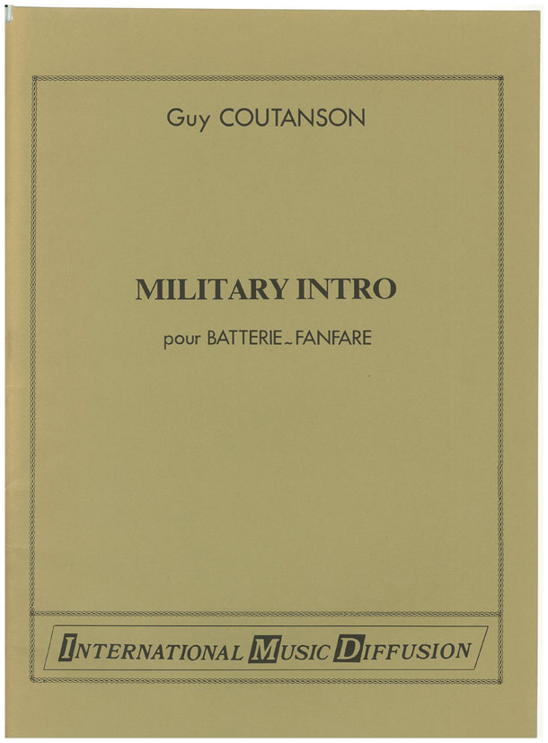 Military intro, conducteur et parties - cliquer ici