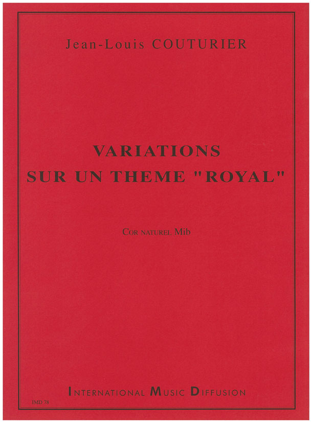 Variations sur un theme royal - cliquer ici Variations sur un theme royal - cliquer ici