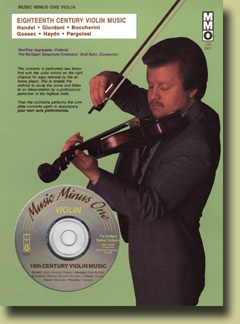 18th Century Violin Pieces for Violin and Orchestra - cliquer ici 18th Century Violin Pieces for Violin and Orchestra - cliquer ici