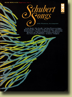 Schubert Songs - High Voice #1 - cliquer ici