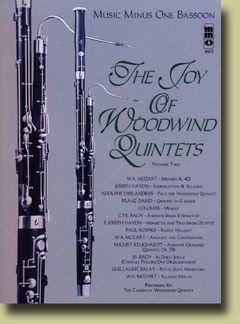 Woodwind Quintets, vol. II: The Joy of Woodwind Quintets - cliquer ici