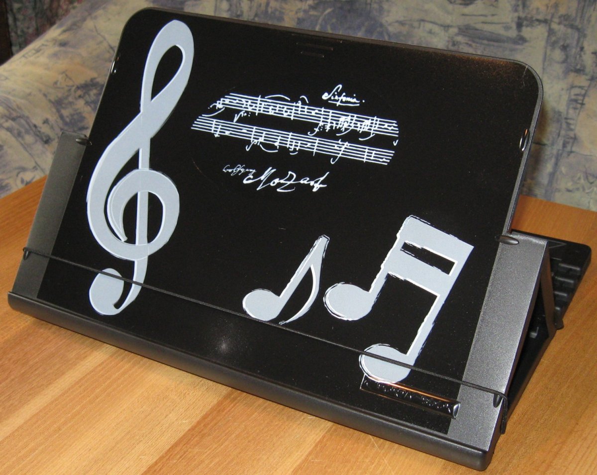 Porta-Book Mozart, schwarz/black - cliquer ici