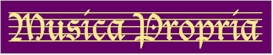 Musica Propria = gel�scht - cliquer ici