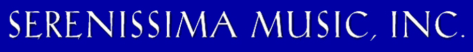 Serenissima Music Inc - cliquer ici